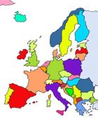 Bild Landkarte Europa