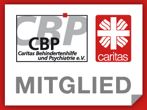 Die Grafik zeigt das Banner des Verbandes CBP (Caritas Behindertenhilfe Psychiatrie e.V.)